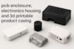 design pcb enclosure, electronics housing and 3d printable product casing