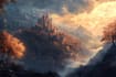 design amazing fantasy landscape