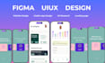 design modern and clean uiux designs in figma