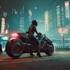 create science fiction, dystopian, cyberpunk illustration