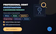 conduct professional osint investigation and background research
