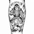 make anime tattoo design