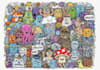 create doodle art illustrations for anything