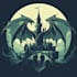 unique and detailed fantasy logo