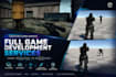develop 2d or 3d shooting game for android and PC