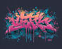 make professional graffiti text and logo designs