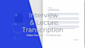 transcribe audio and video into text with high accuracy