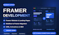 develop framer website, framer landing page, webflow to framer migration