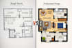 create professional 2d architectural, civil drawings