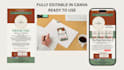 design editable canva email template and newsletter
