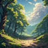 make professional anime background and environment art
