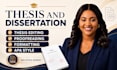 edit, proofread and format thesis or dissertation in apa