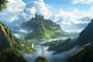 design amazing fantasy landscape