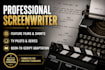 write movie script, screenplay, short film script