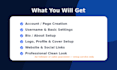 create and setup your social media accounts professionally