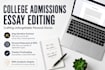 edit college admissions essay, personal statement, thesis