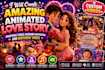 create amazing proposal video, wedding video,birthday