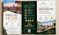design bifold, trifold brochure company or business marketing brochure, catalog
