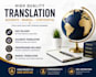 translate multiple languages professionall