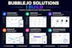 develop bubble io web app developer bubble io app developer bubble development