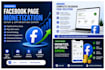 monetize your facebook page