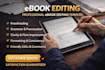 professionally edit, proofread, and improve your ebook