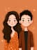 paint custom couple portrait