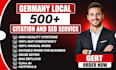 do germany local citations and directory submissions for local SEO