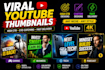 design viral youtube thumbnails with high CTR