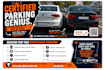 design funny parking warning cards