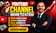 fix reused content issues and appeal youtube channel monetization, spotify ads