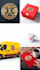 design modern cafe logo for coffee shop and restaurants