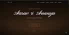 create a premium wedding, birthday and events website