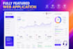 develop custom web application and business application