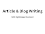write engaging blog posts and articles