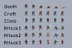 create 2d pixel game art icons, sprites, tilesets, gui, characters, backgrounds
