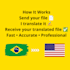 translate english to portuguese
