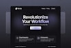 build a fast responsive nextjs landing page with clean code