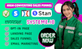 build systeme io sales funnel, systeme io landing page, systeme io website