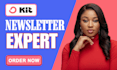 setup convertkit newsletter convertkit email sequence expert kit landing page