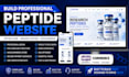 build peptide website peptide store research peptide woocommerce peptide website