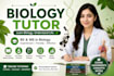 teach biology professionally for school, college, and university students