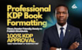 amazon kdp book formatting paperback formatting ebook design