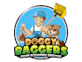 create a professional pet waste cleanup logo design
