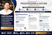proofread and edit scientific articles professionally