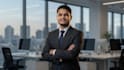 transform normal photo into professional corporate headshot