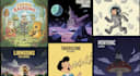 draw unique cartoon album covers