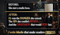 write dark romance blurbs