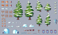 create custom 2d game tilesets, tilemaps, environment asset, pixel art tileset