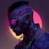 make cyberpunk character art